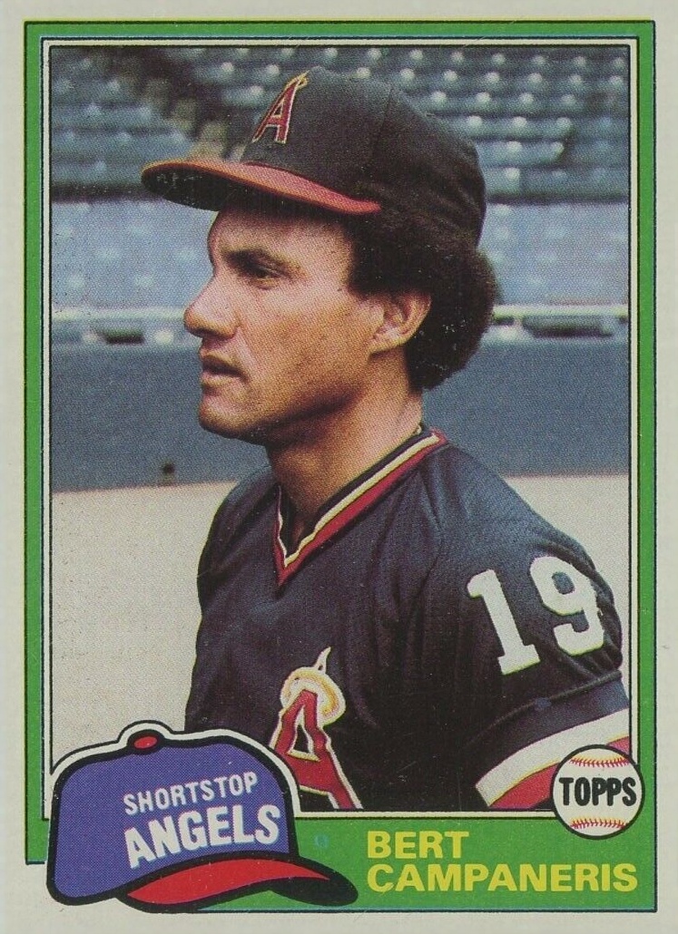 1981 Topps Bert Campaneris #410 Baseball Card