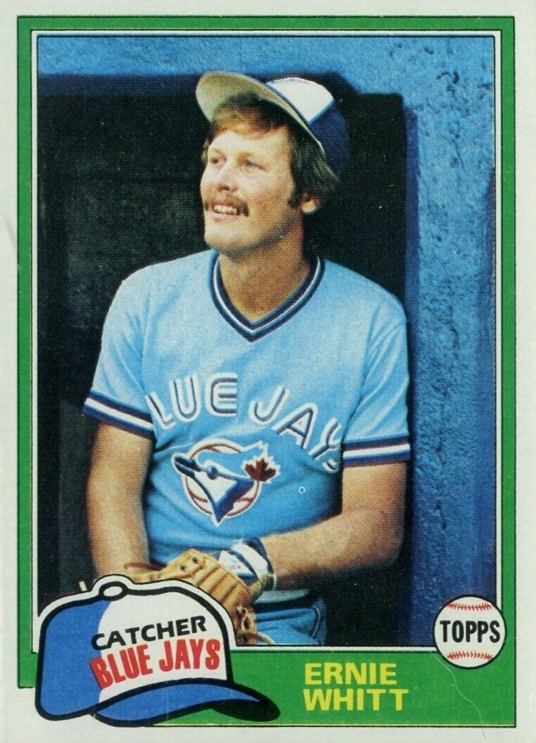 1981 Topps Ernie Whitt #407 Baseball Card