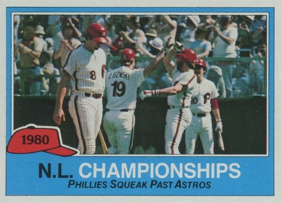1981 Topps N.L. Championships #402 Baseball Card