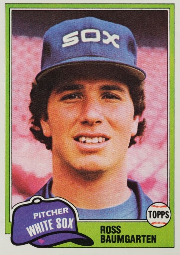 1981 Topps Ross Baumgarten #398 Baseball Card