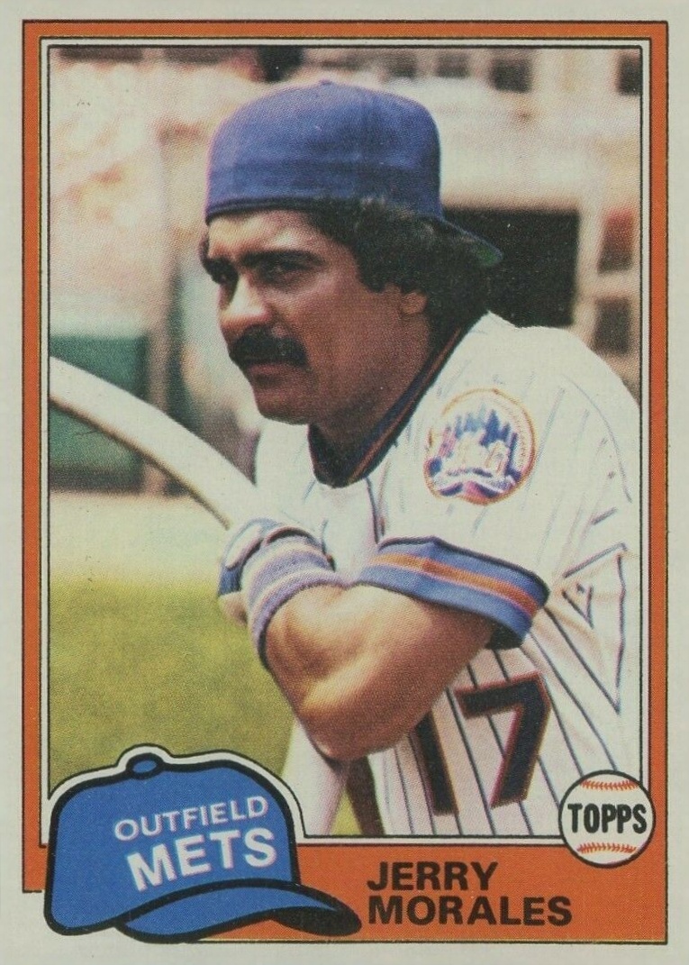1981 Topps Jerry Morales #377 Baseball Card