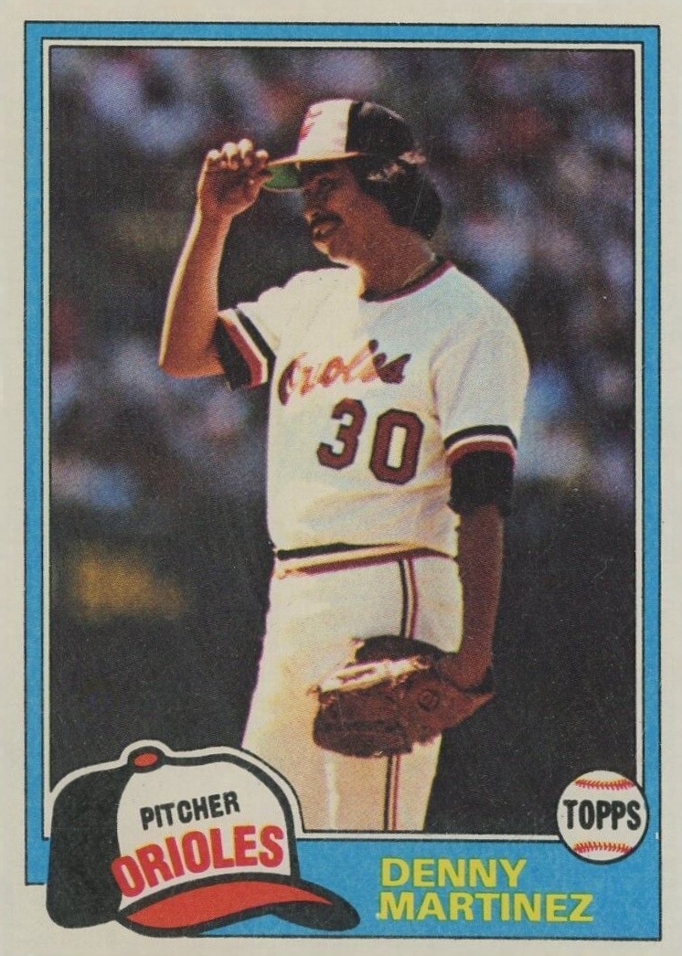 1981 Topps Dennis Martinez #367 Baseball Card