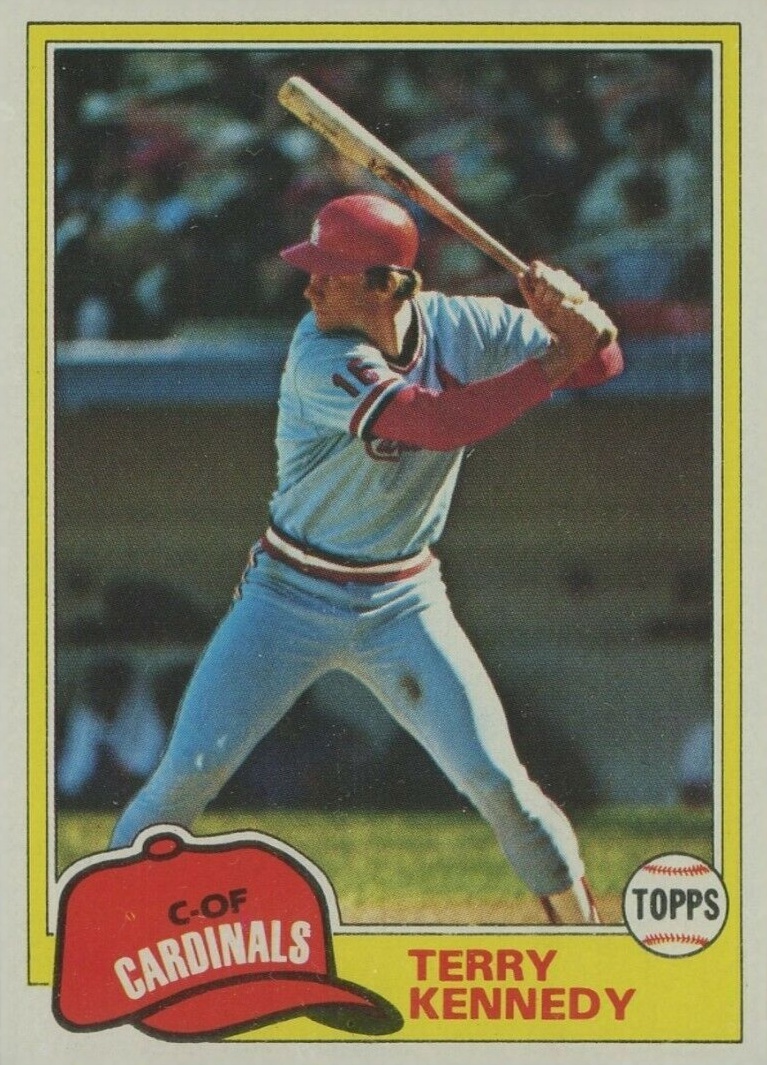 1981 Topps Terry Kennedy #353 Baseball Card