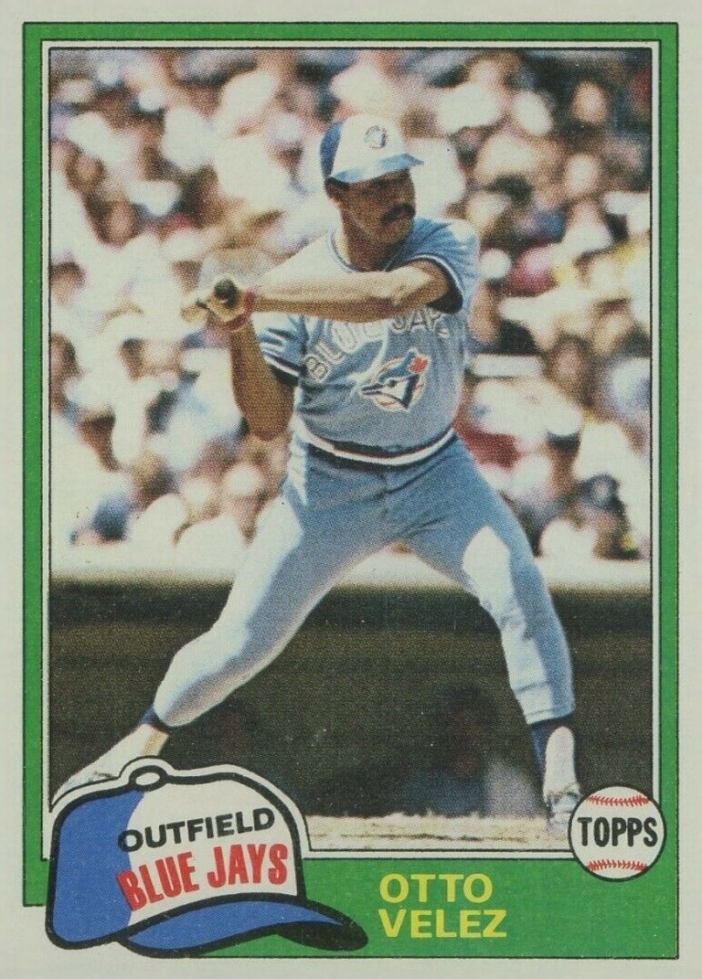 1981 Topps Otto Velez #351 Baseball Card