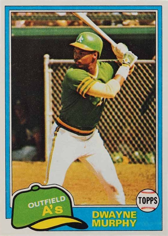 1981 Topps Dwayne Murphy #341 Baseball Card