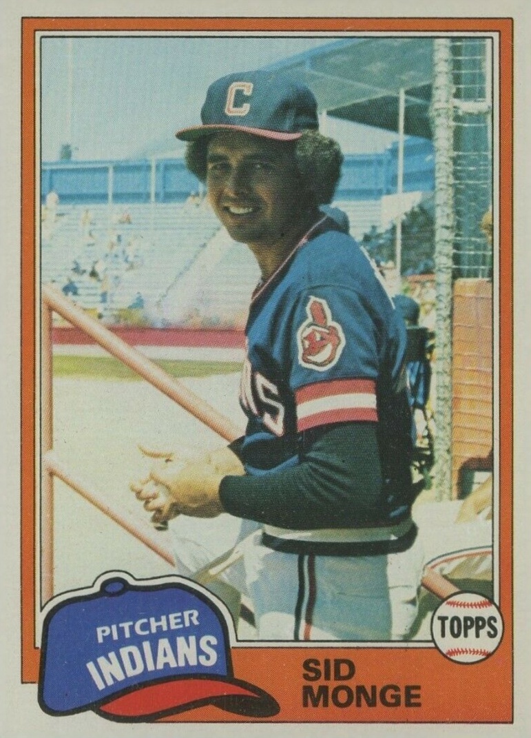 1981 Topps Sid Monge #333 Baseball Card