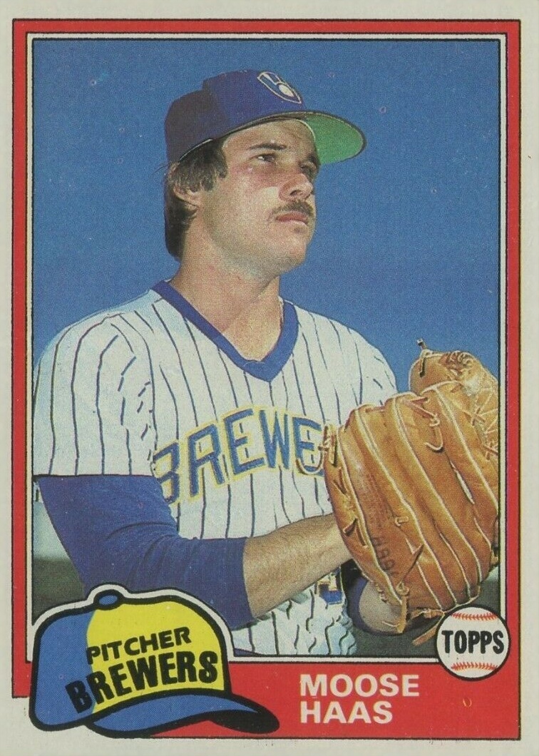 1981 Topps Moose Haas #327 Baseball Card