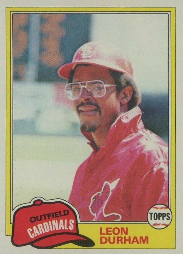 1981 Topps Leon Durham #321 Baseball Card