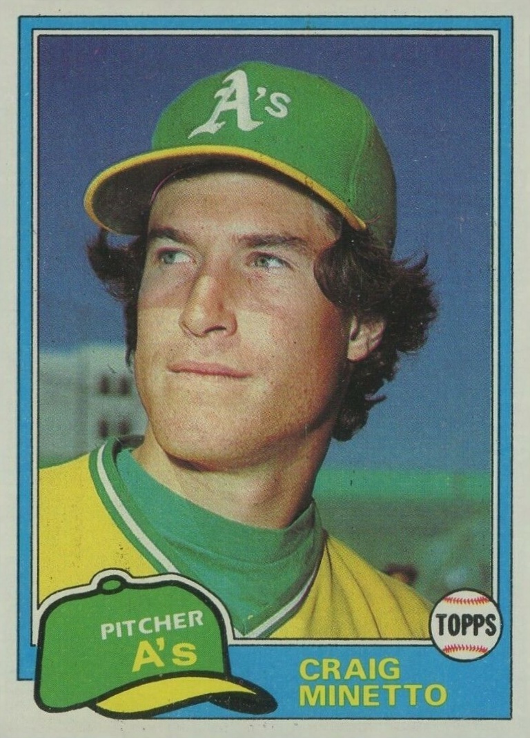 1981 Topps Craig Minetto #316 Baseball Card