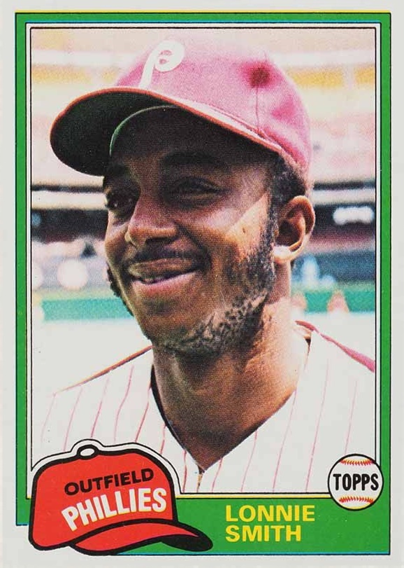 1981 Topps Lonnie Smith #317 Baseball Card