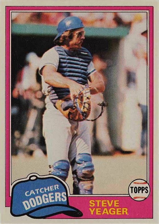 1981 Topps Steve Yeager #318 Baseball Card