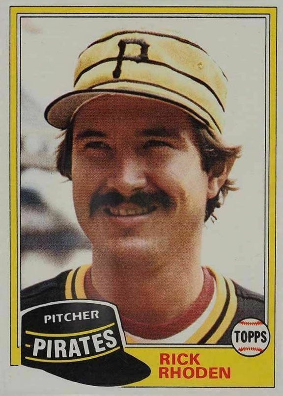 1981 Topps Rick Rhoden #312 Baseball Card