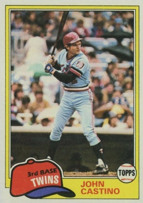 1981 Topps John Castino #304 Baseball Card