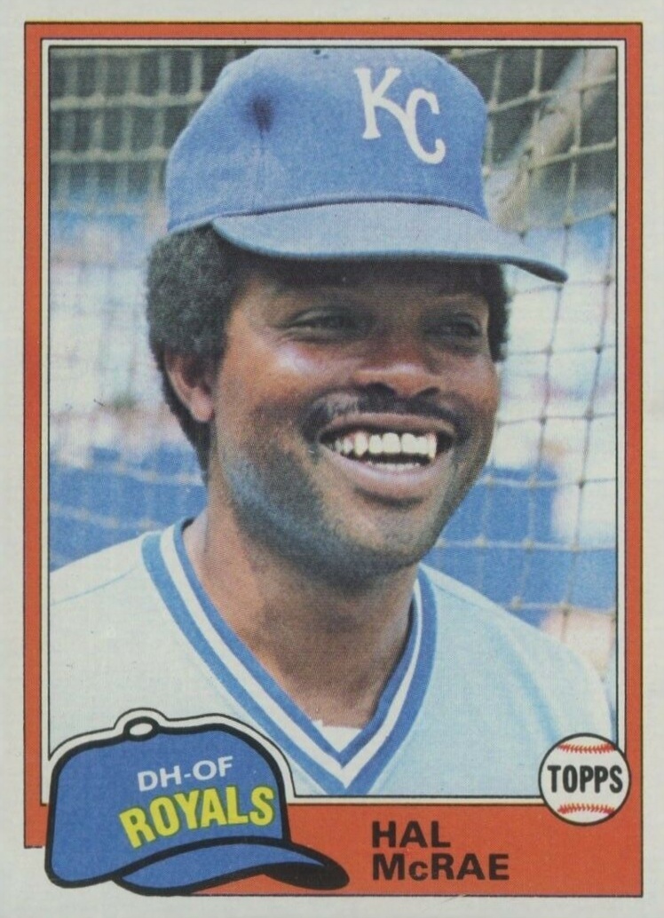 1981 Topps Hal McRae #295 Baseball Card