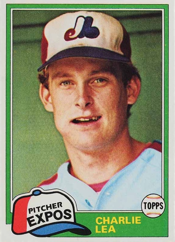 1981 Topps Charlie Lea #293 Baseball Card