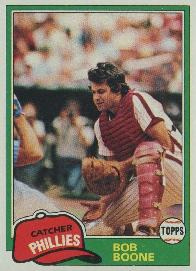 1981 Topps Bob Boone #290 Baseball Card