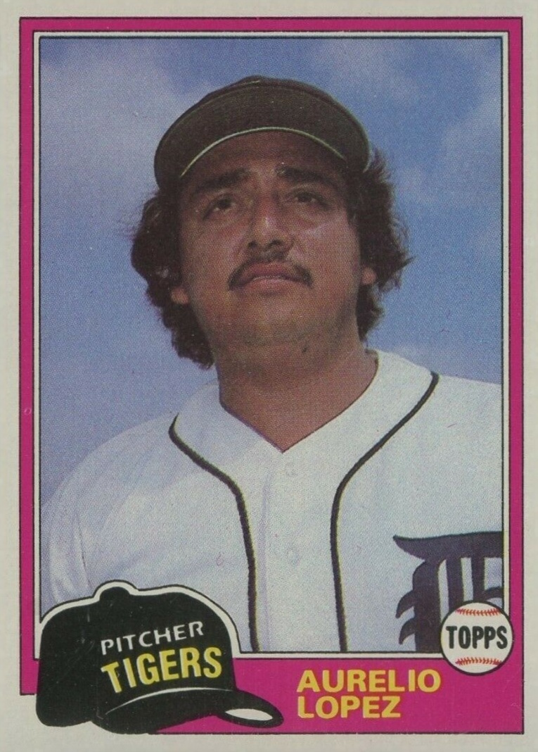 1981 Topps Aurelio Lopez #291 Baseball Card