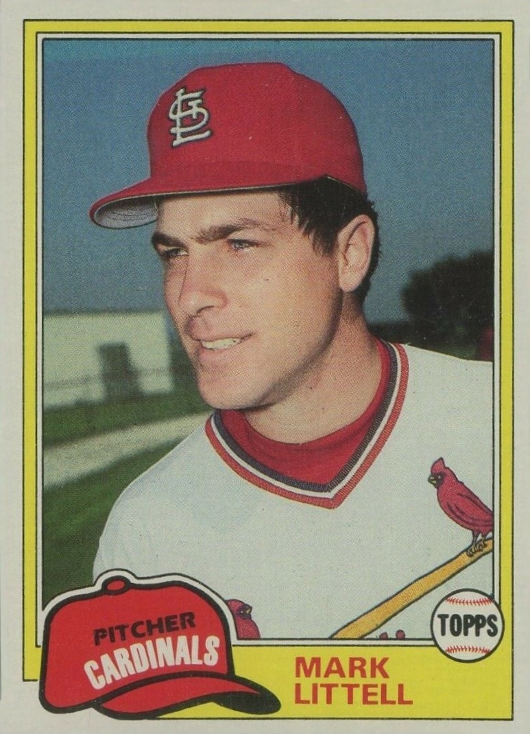 1981 Topps Mark Littell #255 Baseball Card
