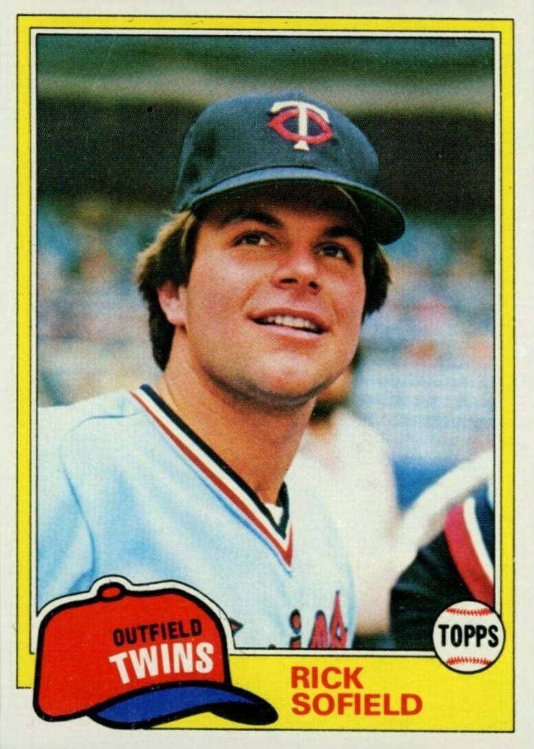1981 Topps Rick Sofield #278 Baseball Card