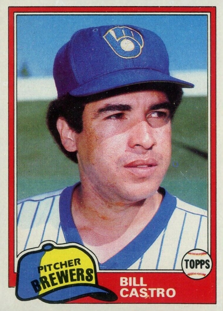 1981 Topps Bill Castro #271 Baseball Card