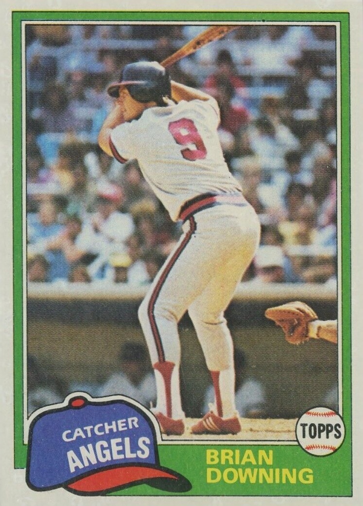 1981 Topps Brian Downing #263 Baseball Card