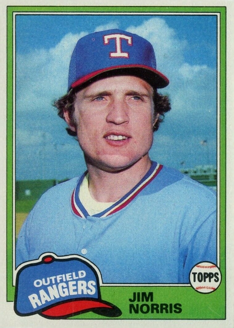 1981 Topps Jim Norris #264 Baseball Card