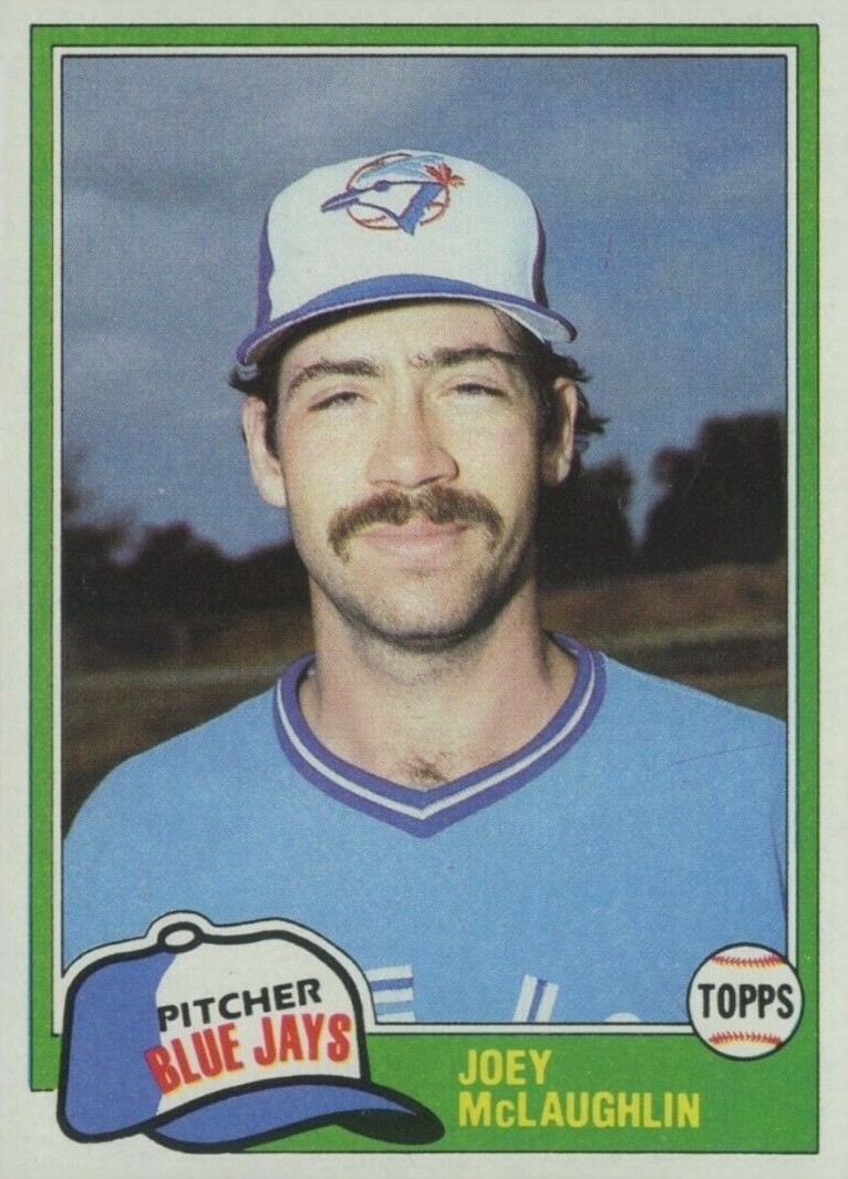 1981 Topps Joey McLaughlin #248 Baseball Card