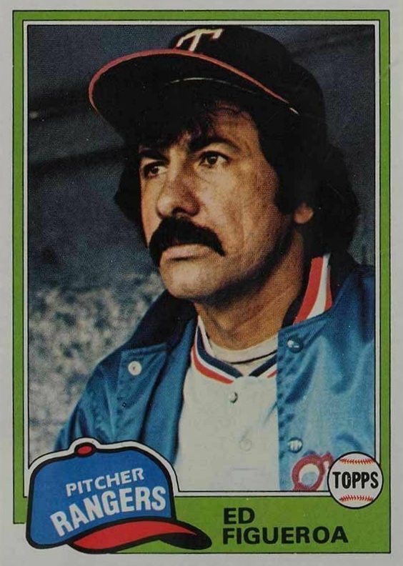 1981 Topps Ed Figueroa #245 Baseball Card