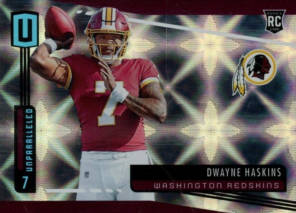 2019 Panini Unparalleled  Dwayne Haskins #214 Football Card