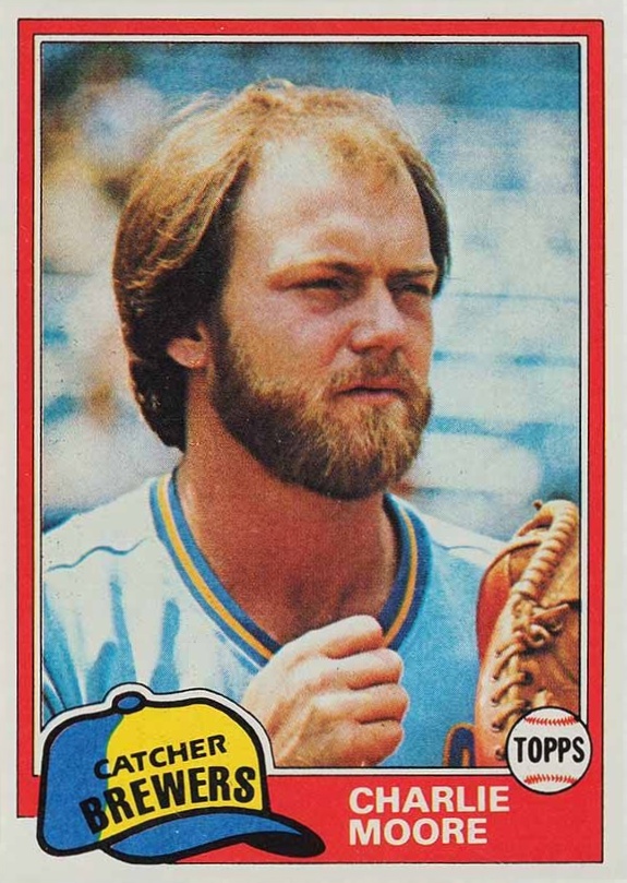 1981 Topps Charlie Moore #237 Baseball Card
