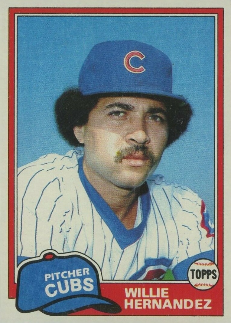 1981 Topps Willie Hernandez #238 Baseball Card
