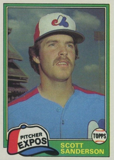 1981 Topps Scott Sanderson #235 Baseball Card