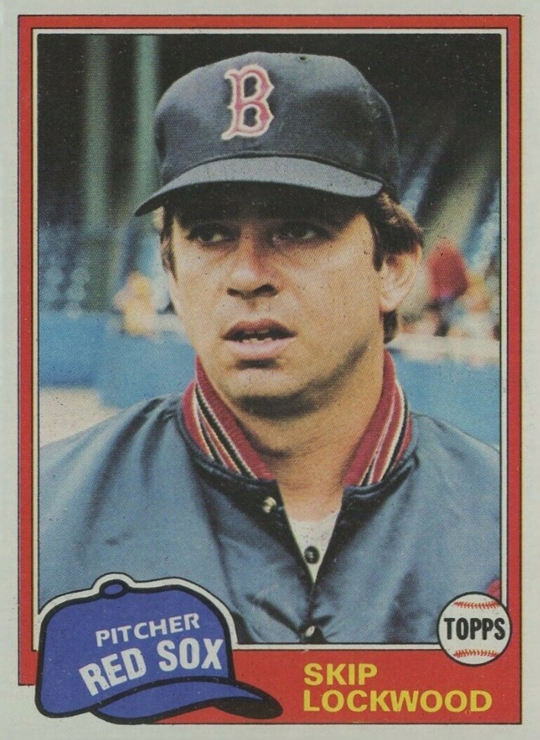 1981 Topps Skip Lockwood #233 Baseball Card