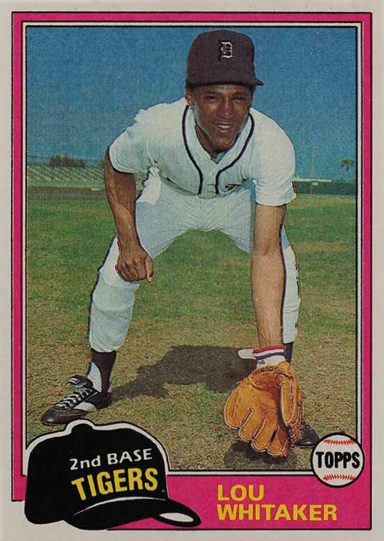 1981 Topps Lou Whitaker #234 Baseball Card