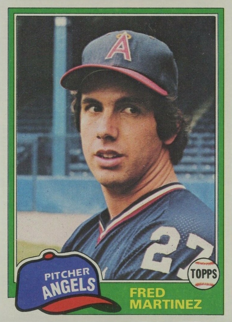 1981 Topps Fred Martinez #227 Baseball Card