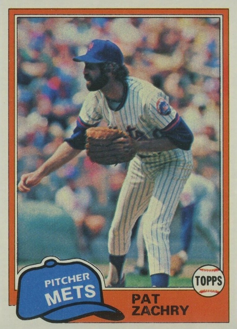 1981 Topps Pat Zachry #224 Baseball Card