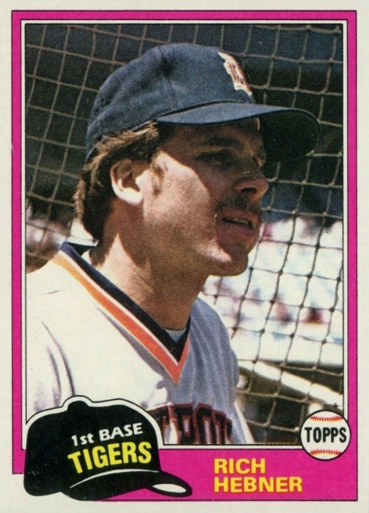 1981 Topps Rich Hebner #217 Baseball Card