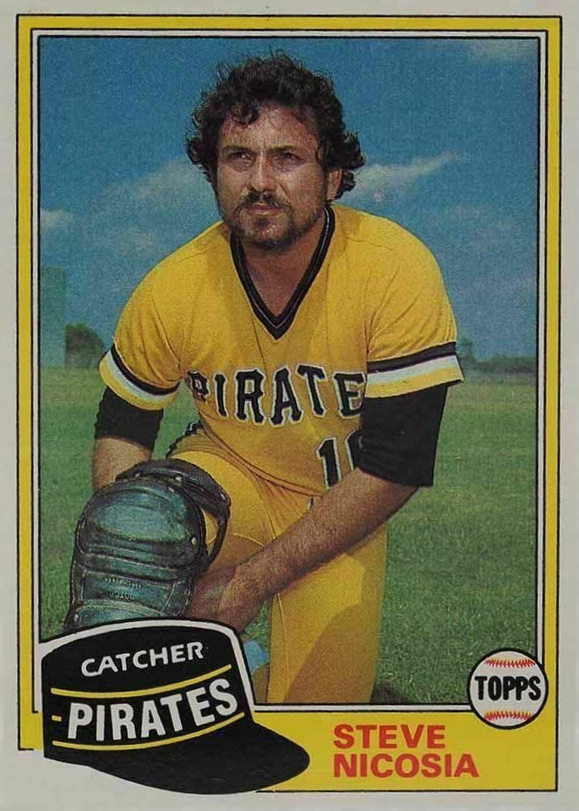 1981 Topps Steve Nicosia #212 Baseball Card