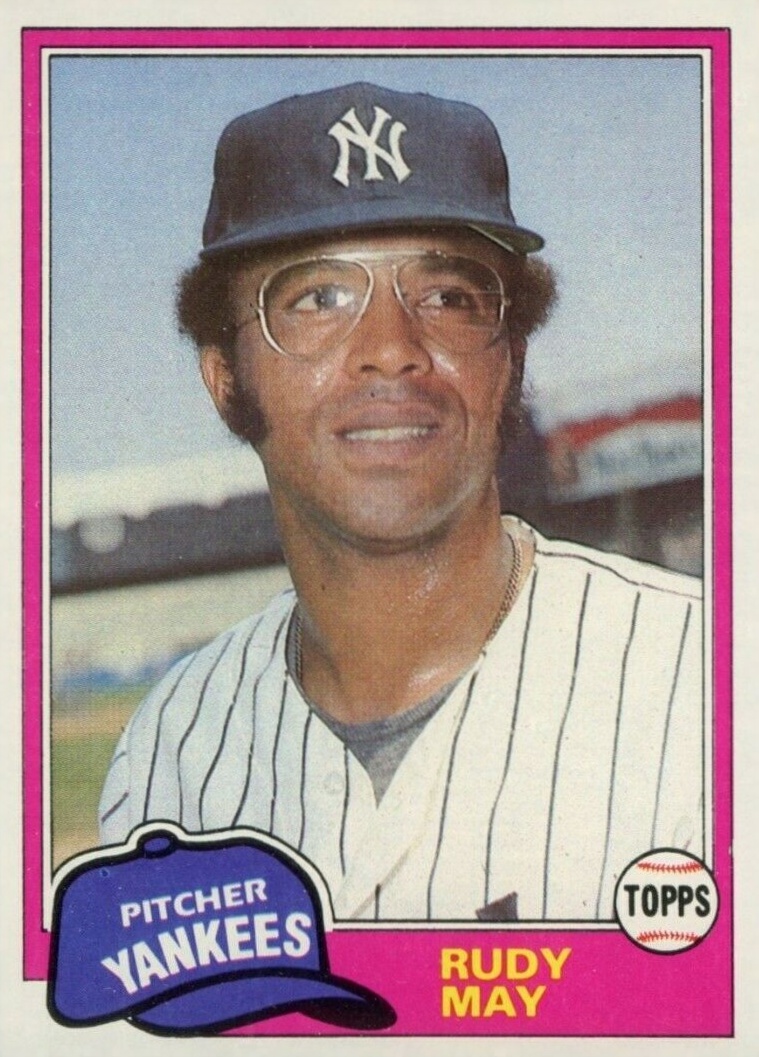 1981 Topps Rudy May #179 Baseball Card