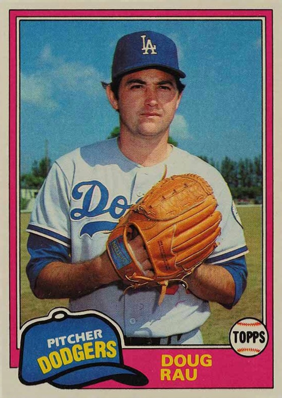 1981 Topps Doug Rau #174 Baseball Card