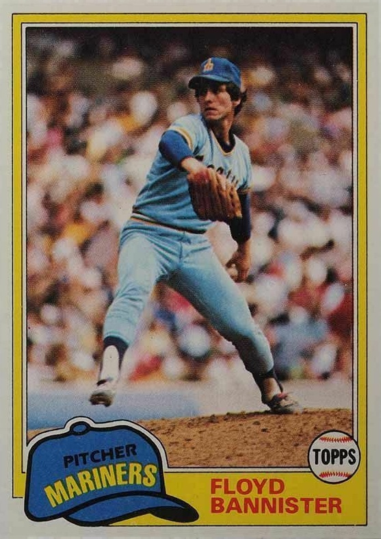 1981 Topps Floyd Bannister #166 Baseball Card