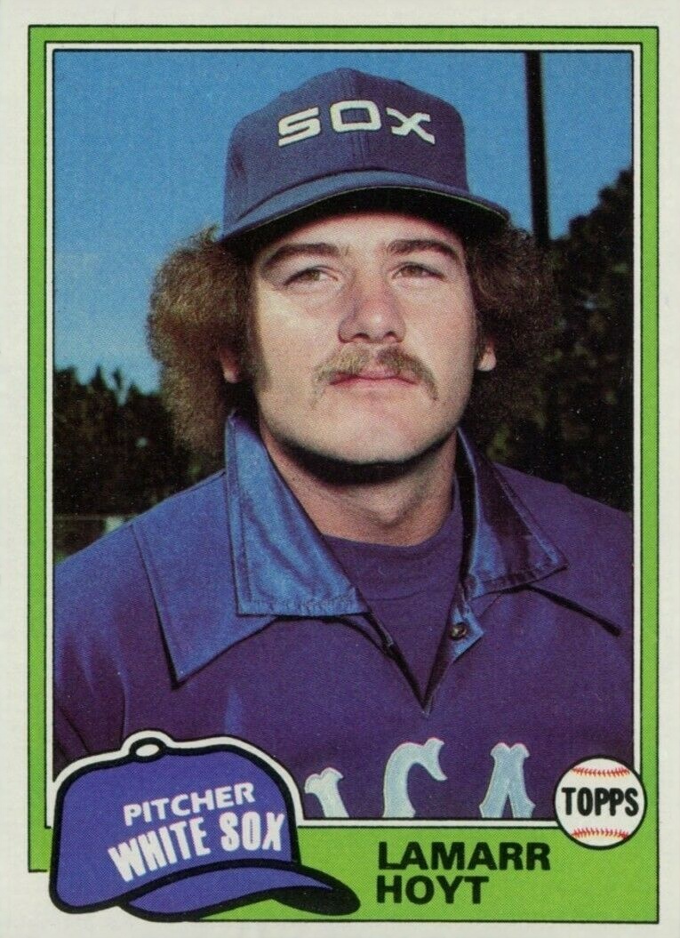 1981 Topps Lamarr Hoyt #164 Baseball Card