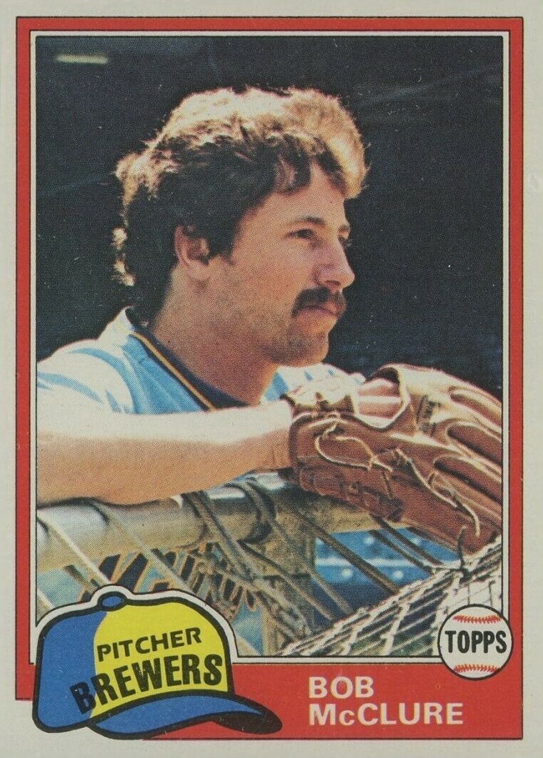 1981 Topps Bob McClure #156 Baseball Card