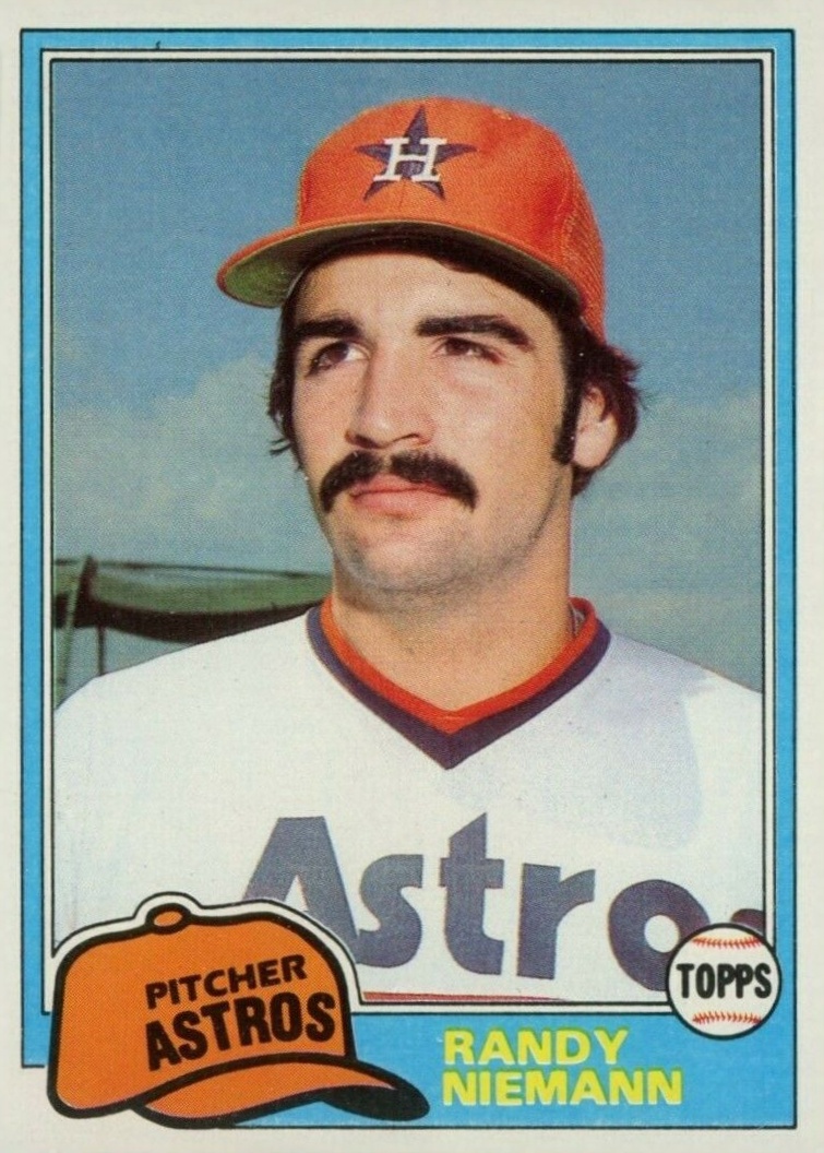 1981 Topps Randy Niemann #148 Baseball Card