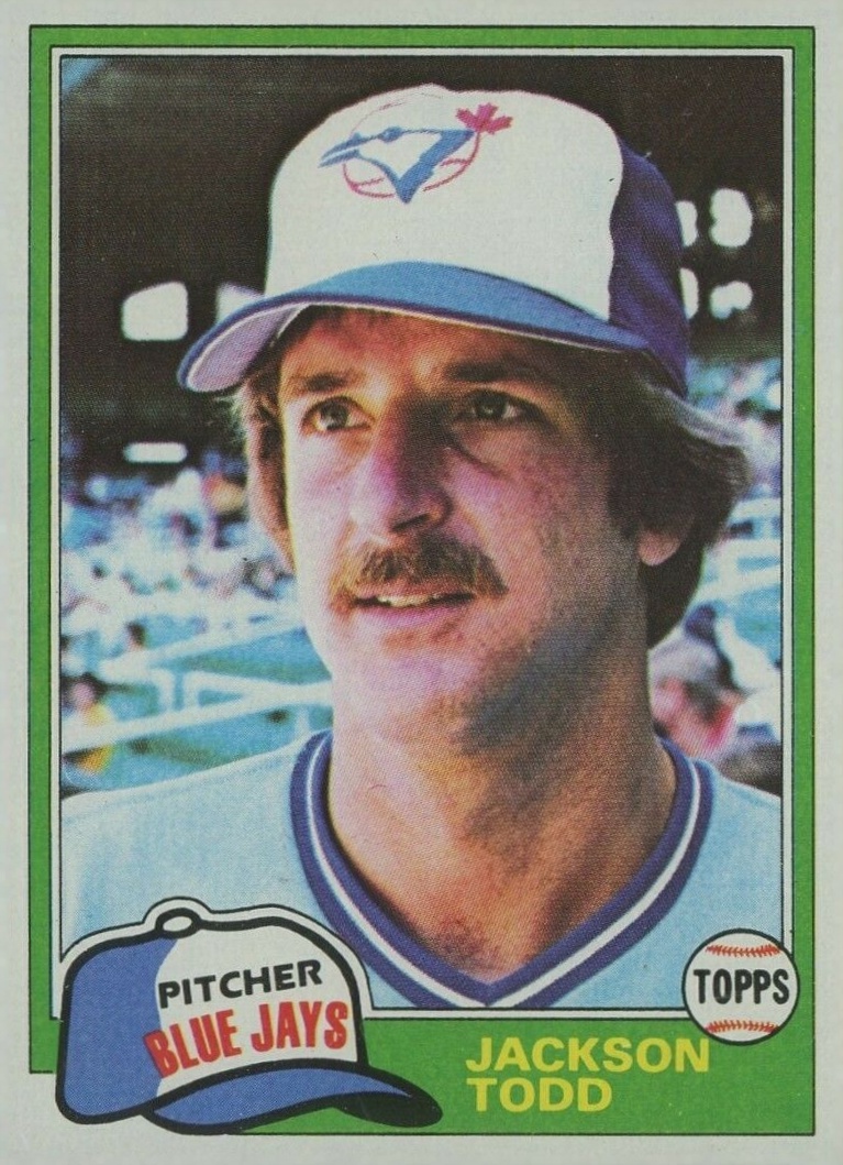 1981 Topps Jackson Todd #142 Baseball Card