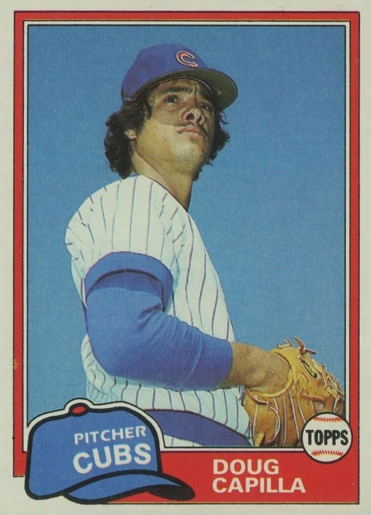 1981 Topps Doug Capilla #136 Baseball Card