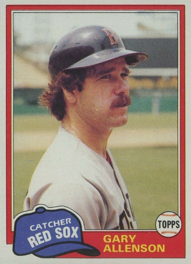 1981 Topps Gary Allenson #128 Baseball Card