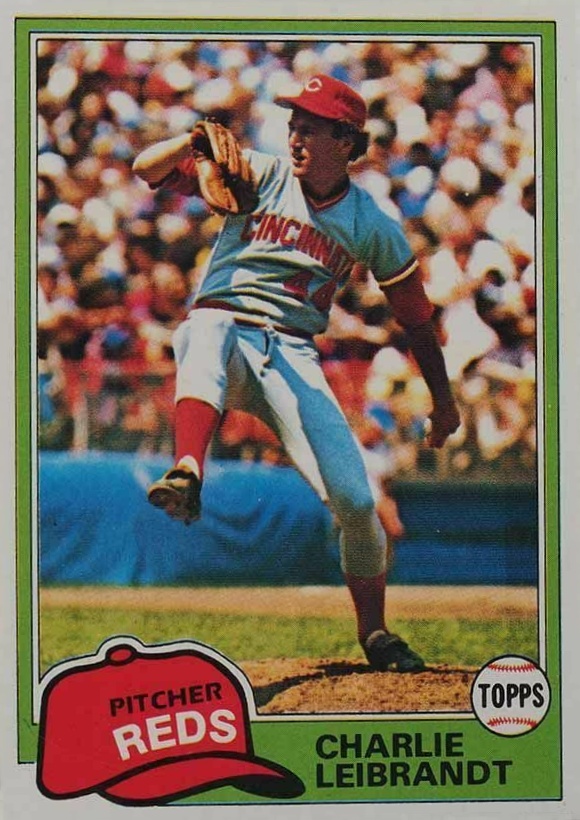 1981 Topps Charlie Leibrandt #126 Baseball Card