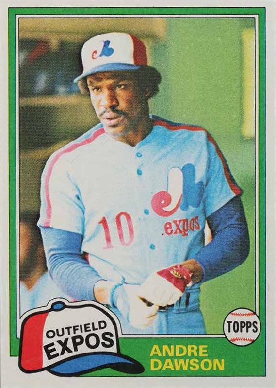 1981 Topps Andre Dawson #125 Baseball Card