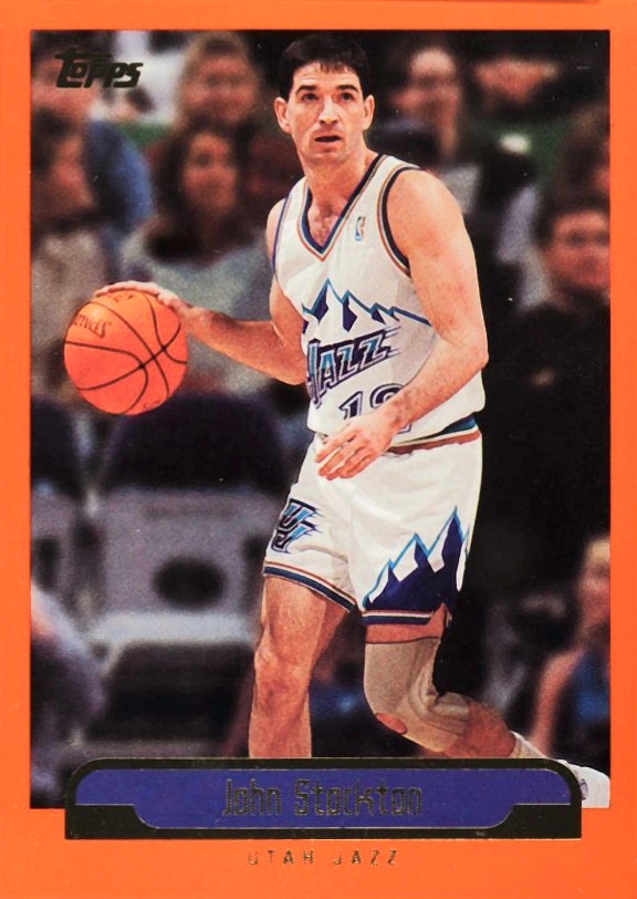 1999 Topps John Stockton #25 Basketball Card